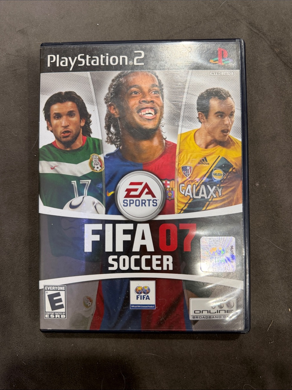 Sony PlayStation 2 FIFA 07 Soccer - Blue, Red, Yellow, Green